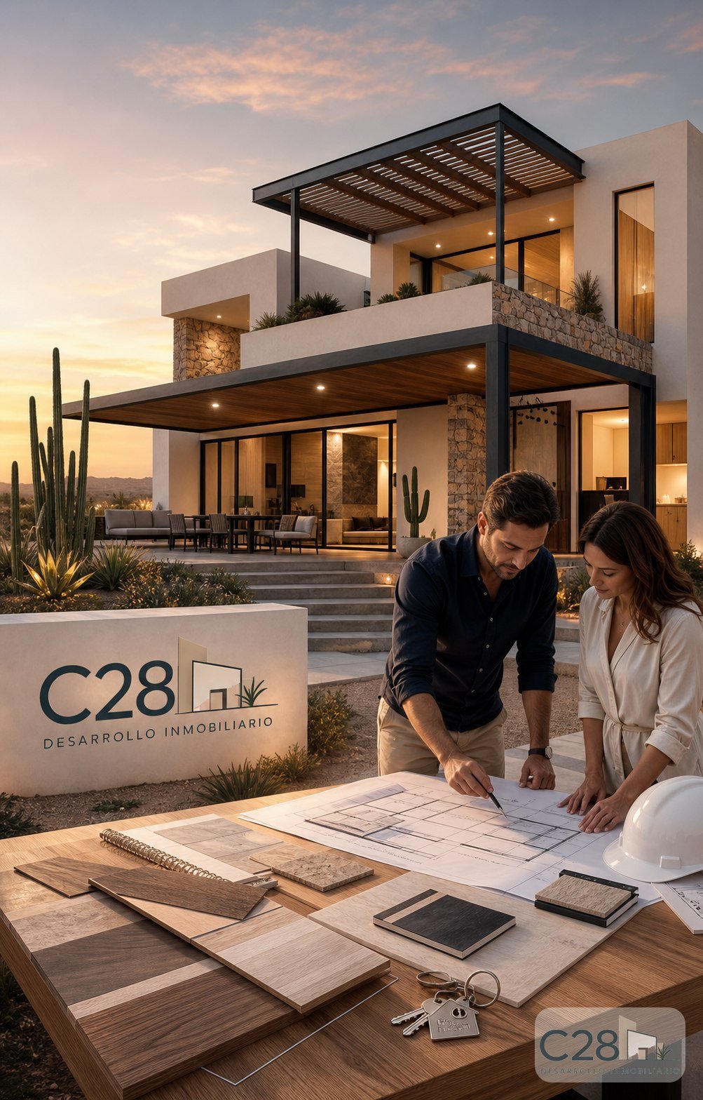 C28 integra planeación, diseño, selección de materiales, construcción y entrega de vivienda